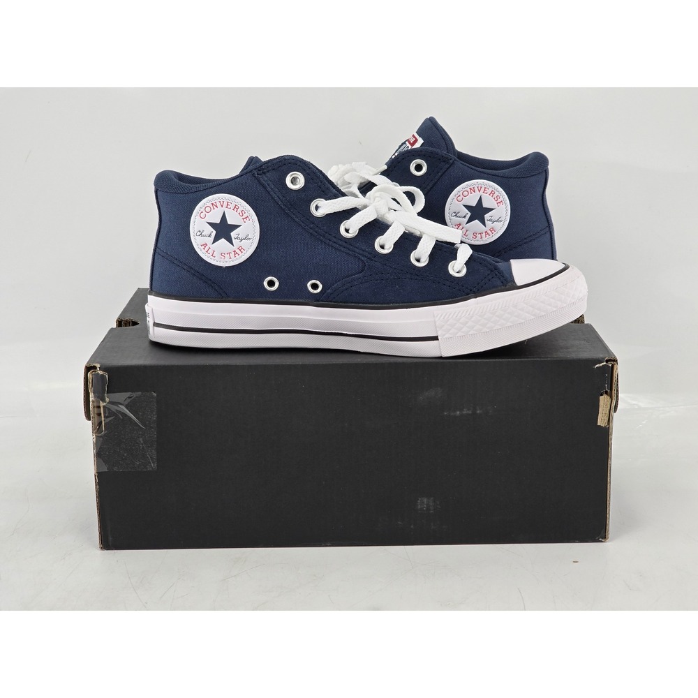 Converse Chuck Taylor All Star Malden Street Mid Mens 6 Womens 8 Navy Blue - VG - Picture 3 of 13